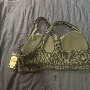 Under Armour Gray Sports Bra for High Impact Activities